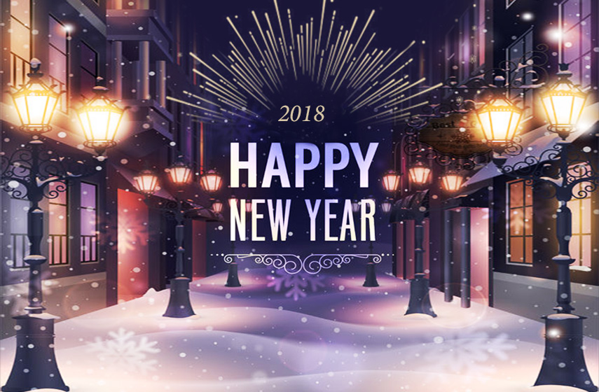 天狼星網頁設計-2018新年快樂